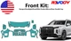 For Hyundai Palisade Calligraphy 23-24 Front Paint Protection Film PreCutKit PPF