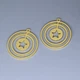 3pc Star Moon Charms Stainless Steel Pendant Gold DIY Necklace Bracelet Jewelry