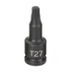 Grey Pneumatic 1/4" Drive x T27 Internal Star Impact Driver