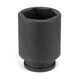Grey Pneumatic 3058D 3/4" Drive x 1-13/16" Deep Length Impact Socket, 6 Point