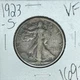 1923-S WALKING LIBERTY SILVER HALF DOLLAR~ VERY FINE ~NICE COIN~