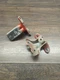 2020-2023 KIA FORTE/SELTOS FRONT LEFT DRIVER DOOR UPPER & LOWER HINGE OEM DRG
