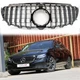 For Mercedes E-Class W213 W238 Front Bumper Grille 2016 - 2021 Gloss Black GT-R