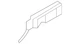 Genuine BMW Side Molding Clip 51-13-7-258-183