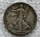 1919-S Walking Liberty Silver Half Dollar Early Rare Key Date Fine / VF Cleaned