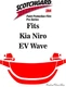 3M Scothgard Paint Protection Film Pro Series Fits 2023 2024 Kia Niro EV Wave