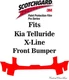 3M Scothgard Paint Protection Film Pro Series 2023 2024 Kia Telluride X-Line