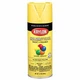Krylon COLORmaxx Gloss Sun Yellow Spray Paint and Primer (K05541007)