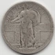1917 D Type 1 Standing Liberty Quarter, VG