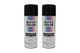 Quick Color 10 Oz. Flat Black General Purpose Spray Paint Pack of 2
