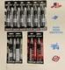 Dupli-Color 2-In-1 Touch Up Paint 0.5 oz (14 ml) Universal White Red Clear