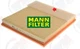 MANN Air Filter w/ Foam C281251 for BMW 535i GT 640i 740Li X3 X4 X5 X6 xDrive35i