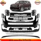 Front Bumper Cover Paintable & Headlights Kit For 2020-2022 Kia Telluride