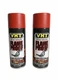 2 Pack VHT SP109 Flame Proof Flat Red High Temperature Header Spray Paint 11 oz