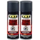 VHT High Temp Paint VHTSP139 (2-PACK); Engine Enamel 11oz GM Satin Black 550&deg;F