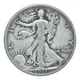 1917-D REV Walking Liberty Half Dollar CIRC 90% Silver