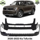 Front Bumper Cover Primed Plastic & Lower Bumper Cover For 2020-22 Kia Telluride