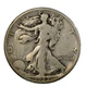 1927-S San Francisco Walking Liberty Silver Half 50c Very Good VG+