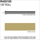 SHARPLINE CONVERTING INC R420105 MS, 5/16" X 150'; Light Gold Metallic