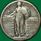 1919-D Standing Liberty Quarter Very Fine VF Coin #40429