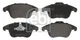 FOR FEBI HAMULCE 16850 BRAKE PAD SET