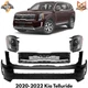 Front Bumper Cover Paintable & Headlights Kit For 2020-2022 Kia Telluride