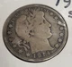 1914-S San Francisco Very Good VG Barber Liberty Silver Half Dollar 50C AA99