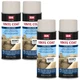 SEM Marine Vinyl & Plastic Coating Ranger Off-White Aerosol 12oz. M25073, 4 Pack
