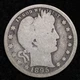 1895-O Silver Barber Quarter GOOD FREE SHIPPING