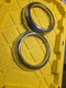 Rare Original Mercedes W121 190sl headlight rings bezel. OEM Bosch Sign