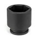 Grey Pneumatic 3070R 3/4" Drive x 2-3/16" Standard Length Impact Socket, 6 Point