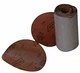 Norton NTN-31480 A275 No-Fil Adalox Paper Abrasive Disc, Fiber Backing, Pressure