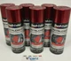 Duplicolor MC200-6 PACK MetalCast RED Anodized Heat Resistant Coat -11oz Aerosol
