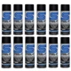 Steel-it Black Polyurethane 12oz Spray Can Full Case (12 Pack)