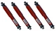 Koni Heavy Track Shock Absorber Set VA+HA for Land Rover Defender 90 110 130