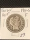 1914-S  Barber Half Dollar  F    Stunning Coin