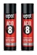 U-POL UP0741V Acid #8 Gray Etch Primer Aerosol Spray Can 450ML UPOL (2 Pack)