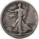 1919-S San Francisco Walking Liberty Half Dollar 50c Fine to Very Fine F/VF+