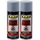 VHT Paint VHTSP148 (2-PACK); Engine Enamel 11oz Aerosol Light Gray Primer 550&deg;F