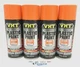 VHT SP823-4 PACK GLOSS ORANGE High Temperature Plastic Paint - 11 oz Aerosol