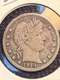 1914-S 25c Barber Liberty Head Silver Quarter Circulated VF