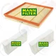 MANN OEM Air Filter + Cabin Pollen Filter for BMW 2011-2017 X3 & 2015-2018 X4