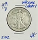 1919 d  50C Walking Liberty Half Dollar cleaned