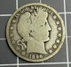 1896-O Barber Silver Half Dollar 50C, Semi Key Date - Exact Coin Shown