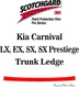 3M Scotchgard Paint Protection Film Pro Series Clear 2022 2023 Kia Carnival 
