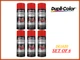 Dupli-Color Engine Enamel w/ Ceramic 12 oz. Aerosol Pair For Chevrolet Orange