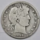 1896-o Barber Half.  "LI-TY"  of Liberty Shows.  VG.  201773