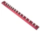 ATD 3/8" dr SAE Aluminum Magnetic Socket Rail #9338