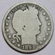 1892-S Silver Barber Quarter GOOD FREE SHIPPING