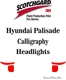 3M Scotchgard Paint Protection Film Pro Series 2021 2022 Hyundai Palisade 
